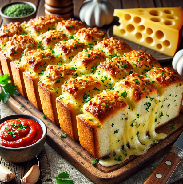 Cheesy Pull-Apart Bread