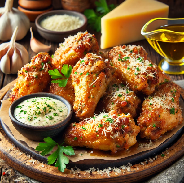 Garlic Parmesan Wings