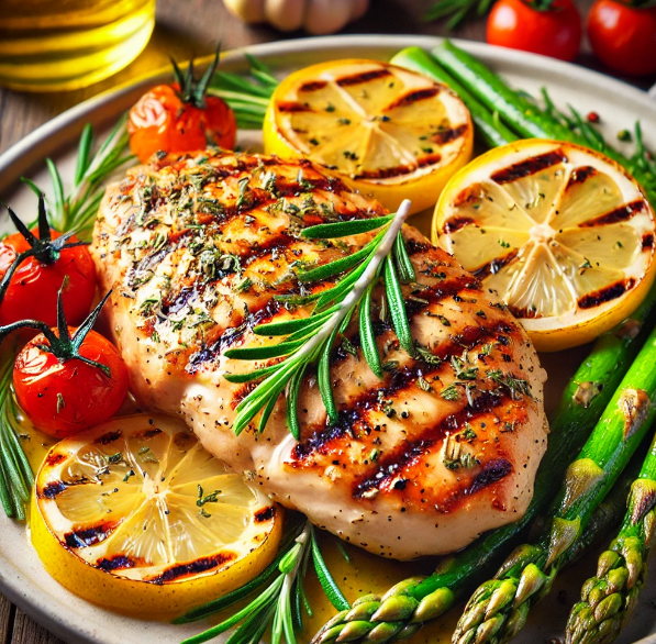 Grilled Lemon Herb Chicken