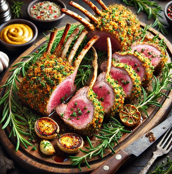 Herb-Crusted Rack of Lamb