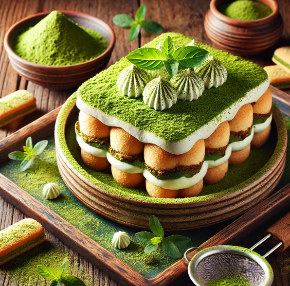 Matcha Green Tea Tiramisu