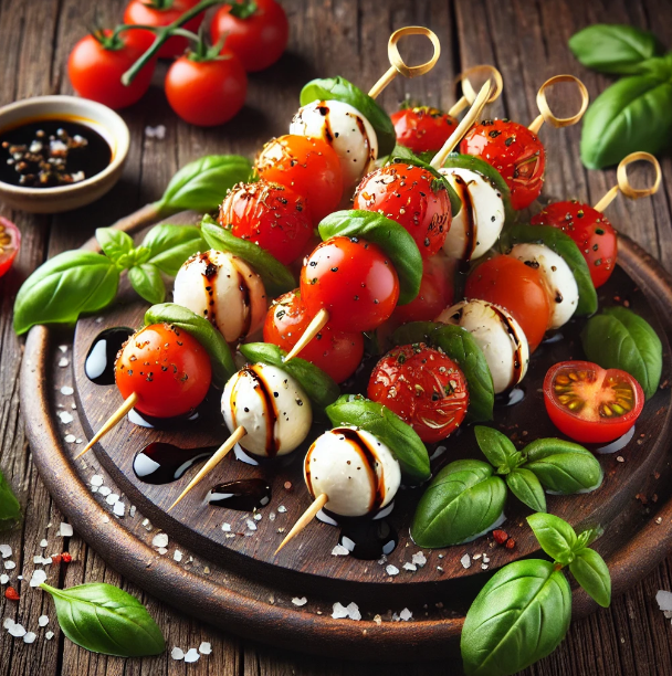 Mini Caprese Skewers