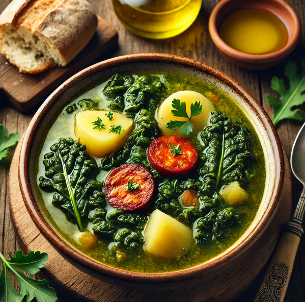 Portuguese Caldo Verde (Green Soup)