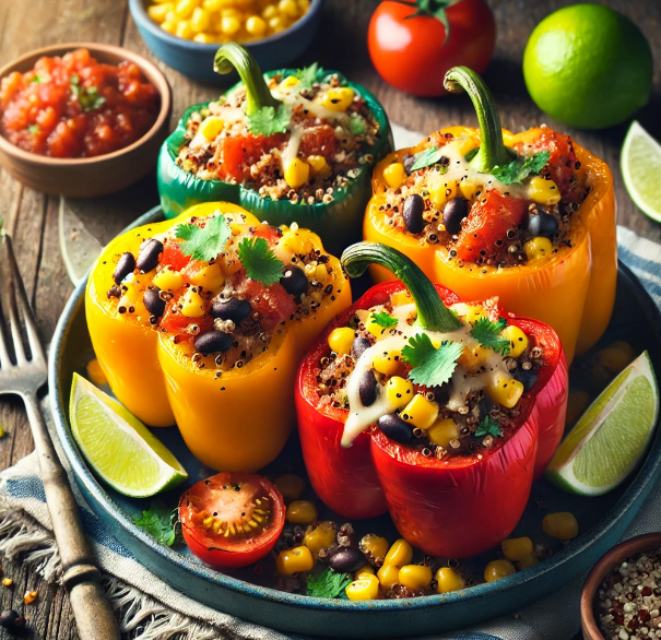 Vegetarian Stuffed Bell Pepper