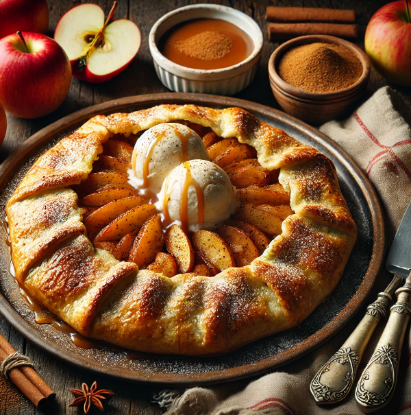 Apple Cinnamon Galette Recipe