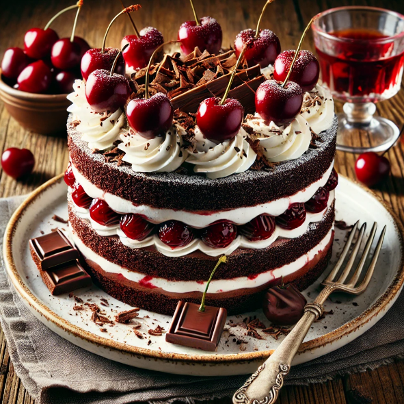 Black Forest Cake (Schwarzwälder Kirschtorte)