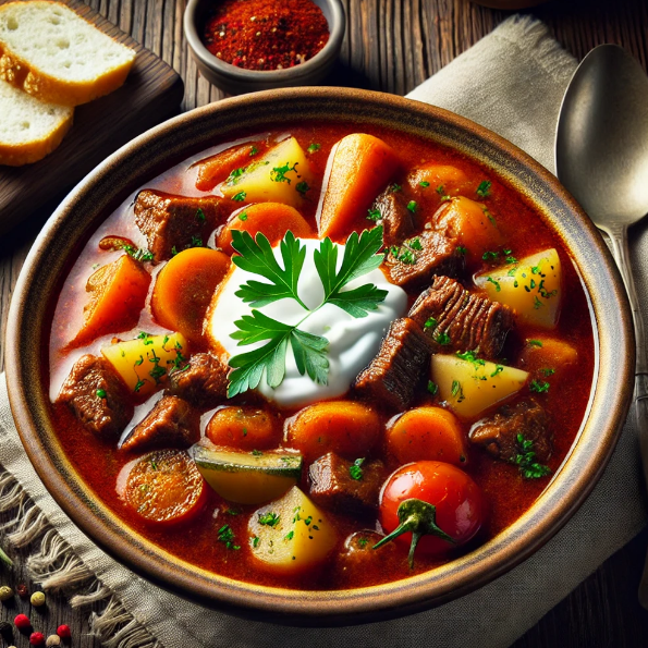 Hungarian Goulash Soup