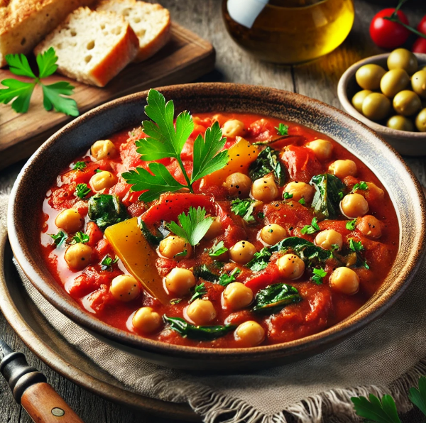 Mediterranean Chickpea Stew