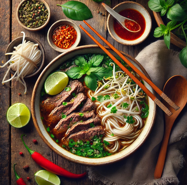 Vietnamese Pho (Beef Noodle Soup)