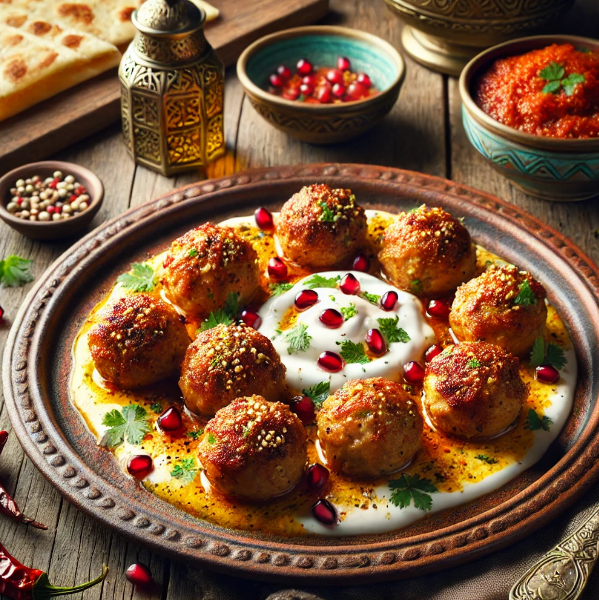 Moroccan Spiced Chicken Meatballs Recipe