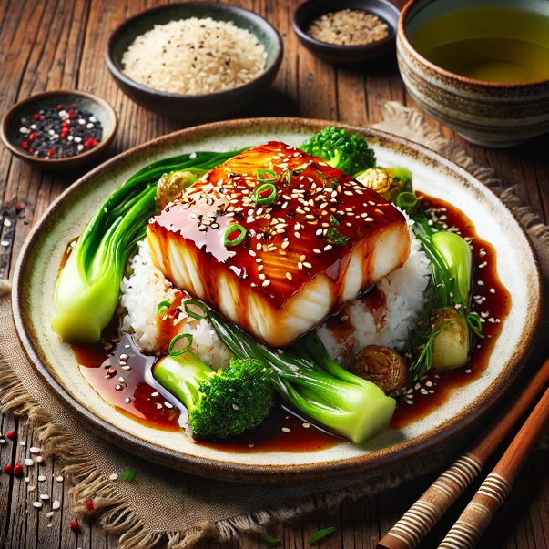 Teriyaki Glazed Miso Cod