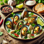 Thai Coconut Mussels