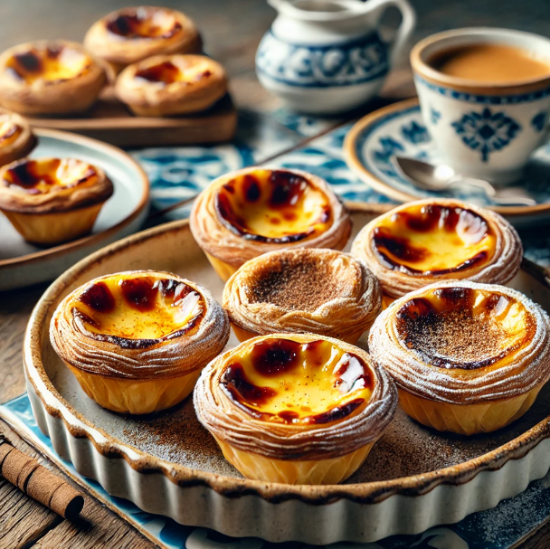 Portuguese Pastéis de Nata (Custard Tarts)