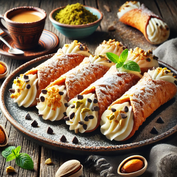 Classic Italian Cannoli