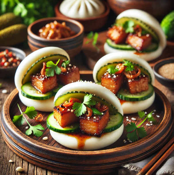 Mini Pork Belly Bao Buns