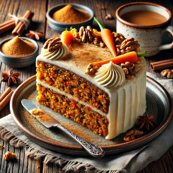 Spiced Chai Carrot Cake