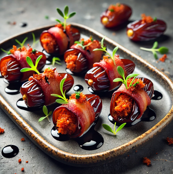 Spicy Chorizo-Stuffed Dates