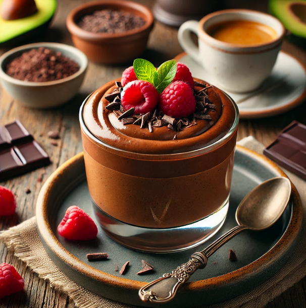 Vegan Chocolate Avocado Mousse
