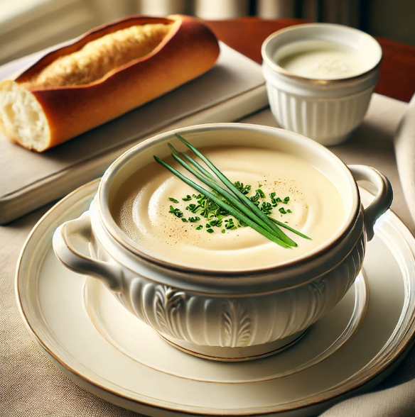 French Cream of Chicken Velouté