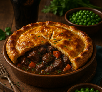 Beef and Guinness Pie
