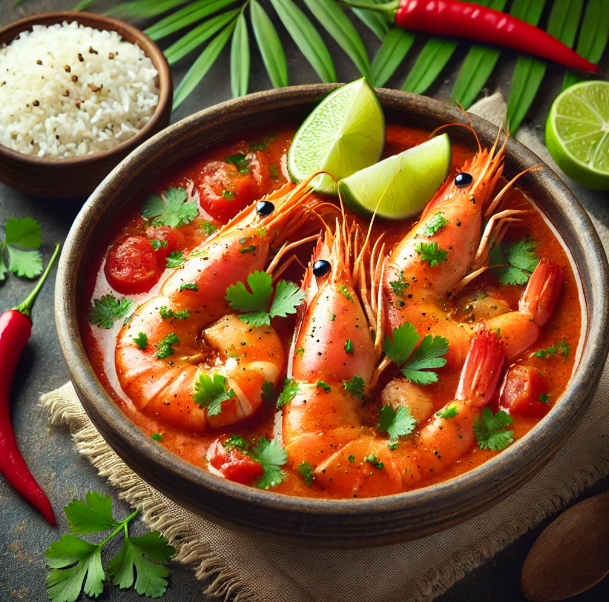 Brazilian Moqueca de Camarão (Shrimp Stew)