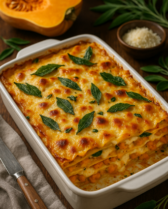 Butternut Squash and Sage Lasagna