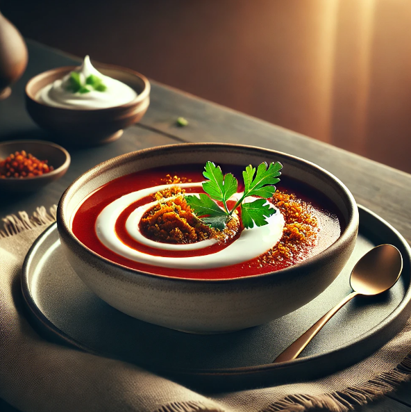 Ethiopian Spiced Chicken Soup (Doro Shorba)