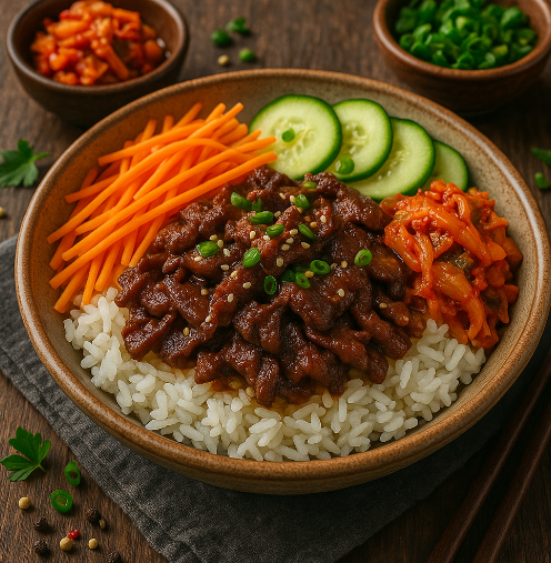 Korean Bulgogi Beef Bowl