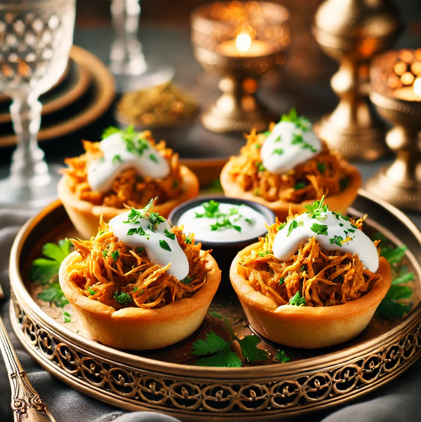 Moroccan Chicken Tartlets