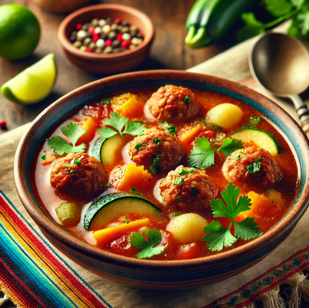 Mexican Albondigas Soup