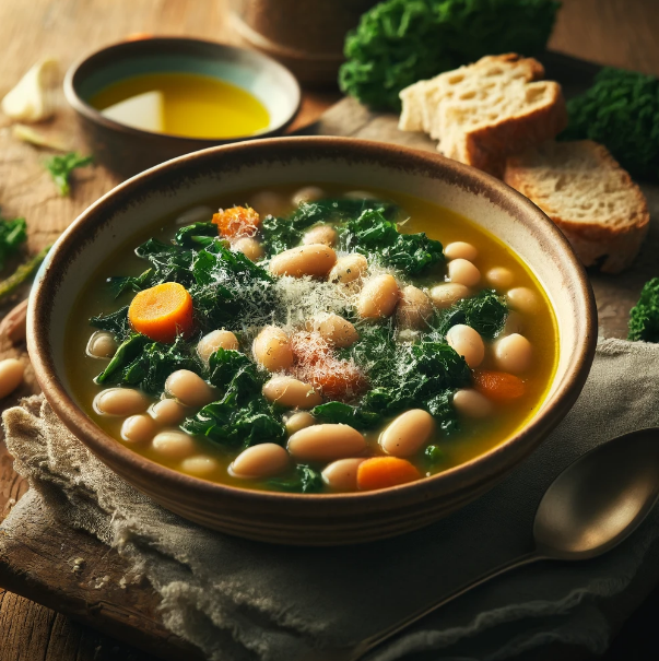 Tuscan White Bean & Kale Soup