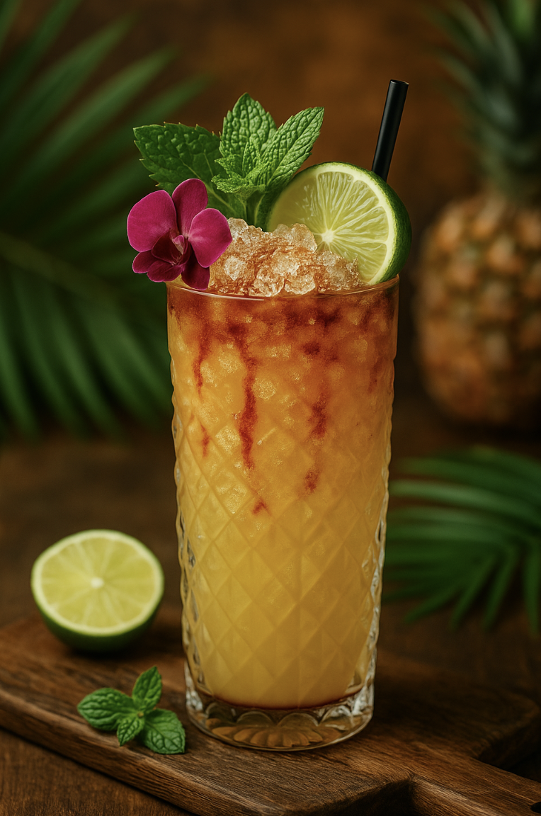 Mai Tai Swizzle