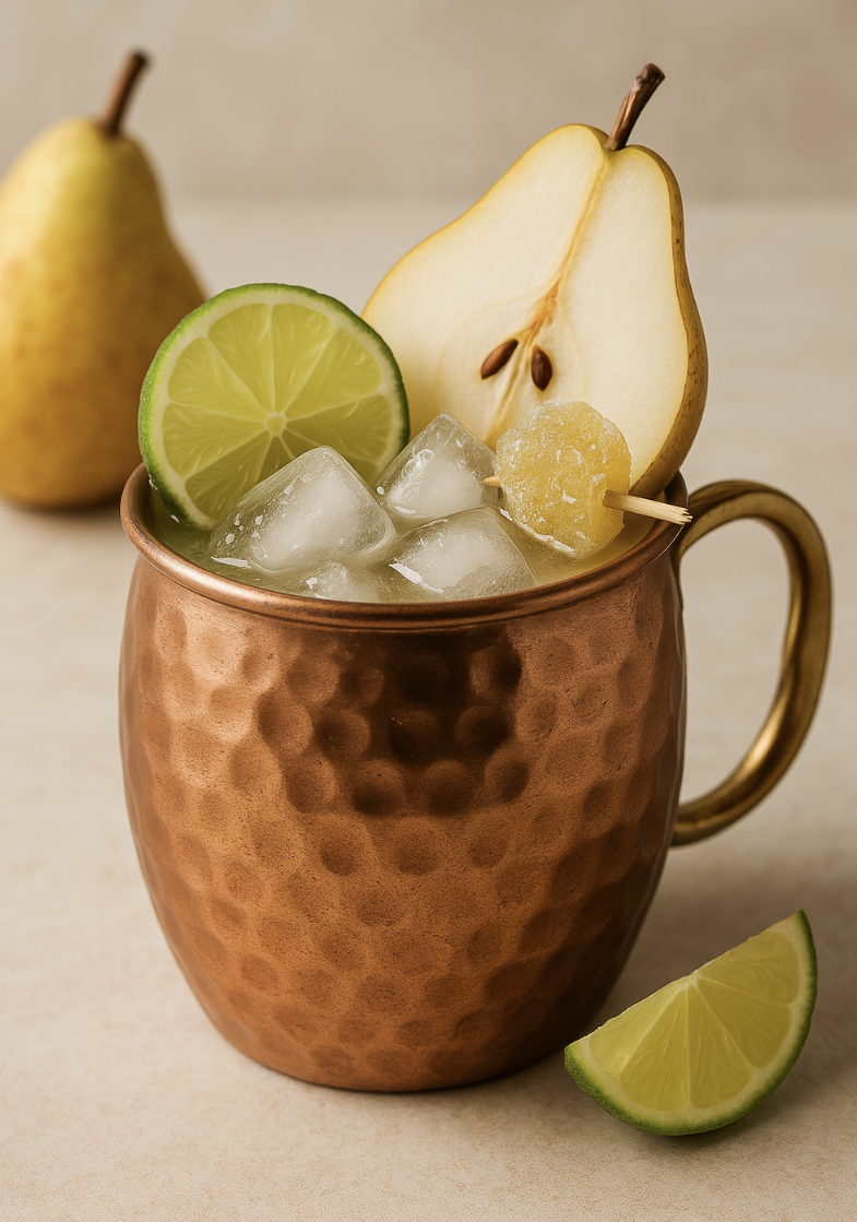 Pear & Ginger Mule