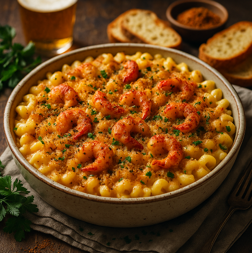 Crayfish Mac & Cheese