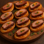 Duck Breast Crostini with Orange Marmalade