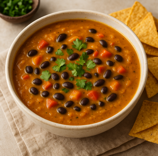 Pumpkin and Black Bean Soup