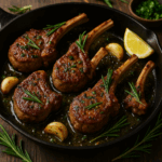 Rosemary Garlic Lamb Chops