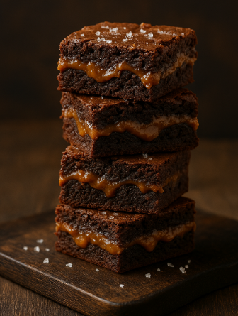 Salted Caramel Brownies