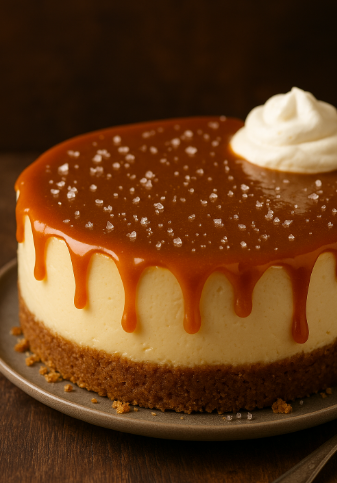 Salted Caramel Cheesecake