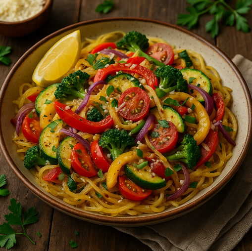 Spaghetti Squash Primavera