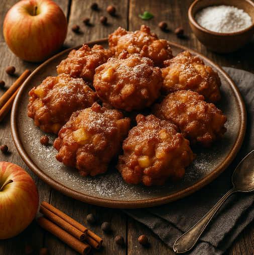 Spiced Apple Fritters