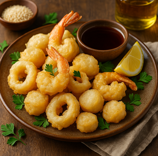 Tempura Seafood Medley