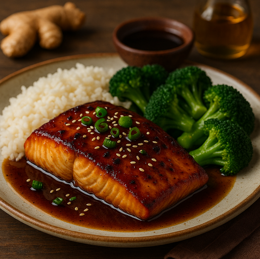 Teriyaki Glazed Mahi Mahi