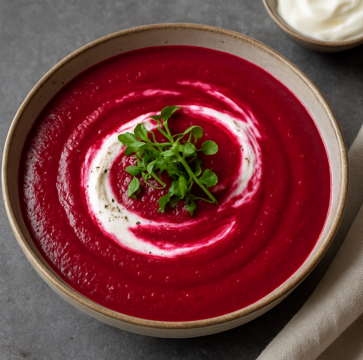 Beetroot & Horseradish Soup