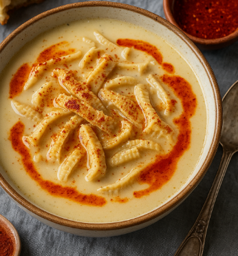 Bulgarian Beef Tripe Soup (Shkembe Chorba)