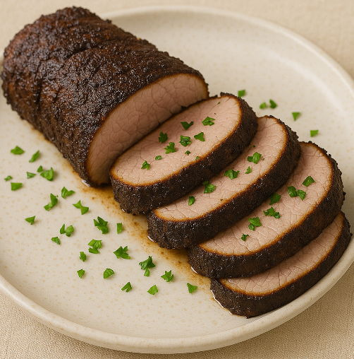 Coffee-Rubbed Pork Tenderloin