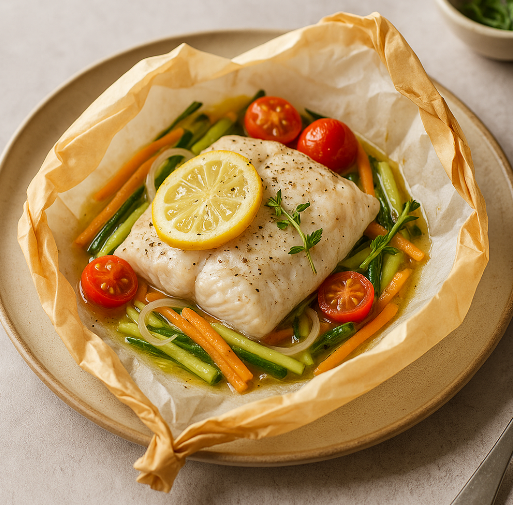 Fish en Papillote (Fish in Parchment)
