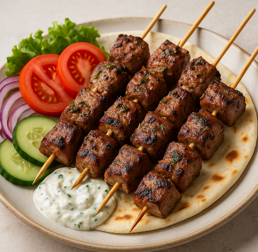 Greek Lamb Souvlaki