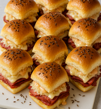 Mini Reuben Sliders