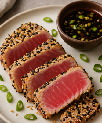 Sesame-Crusted Ahi Tuna